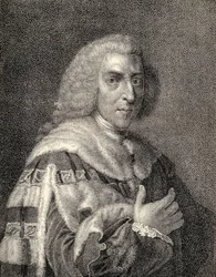 William Pitt el Viejo, ilustración de 